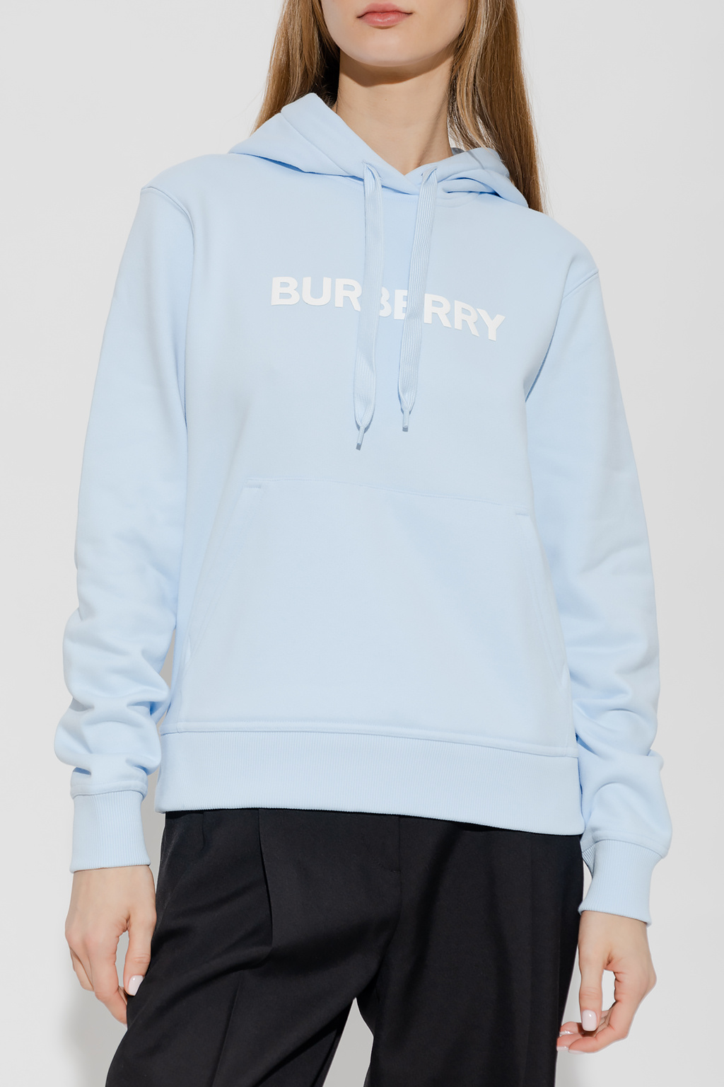 Burberry poulter logo discount hoodie